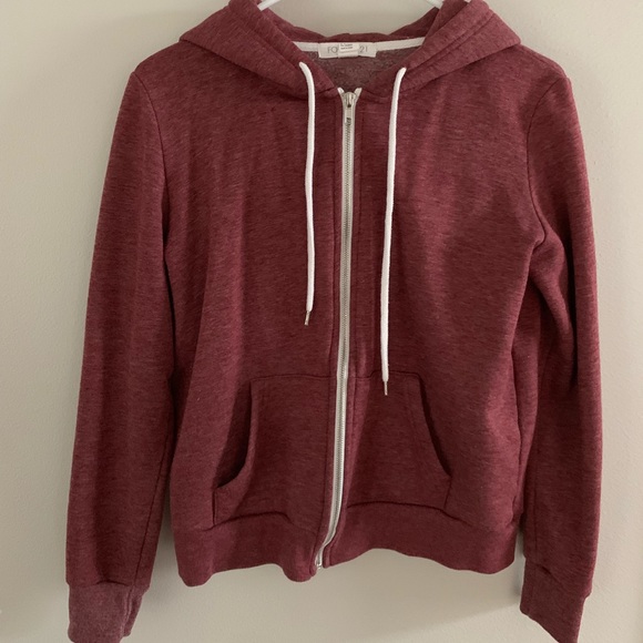 red zip up jacket - Picture 2 of 5